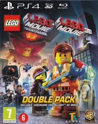 Lego Movie Videogame, The + The Lego Movie 3D Double Pack Box Art