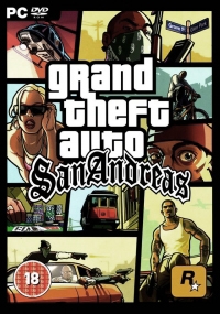 Grand Theft Auto: San Andreas (2005) Box Art