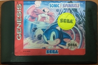 Sonic Spinball (Sega label) Box Art