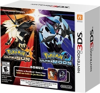 Pokémon Ultra Sun and Pokémon Ultra Moon - Steelbook Dual Pack Box Art