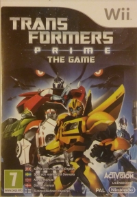 Transformers Prime: The Game Box Art