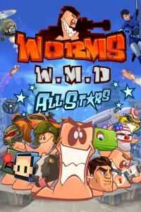 Worms W.M.D All Stars Box Art