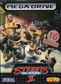 Streets of Rage II Box Art