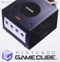 Nintendo GameCube DOL-001 (Black) [UK] Box Art