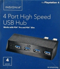 Insignia 4 Port High Speed USB Hub Box Art