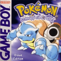 Pokémon Blaue Edition Box Art