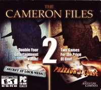 Cameron Files, The: Secret at Loch Ness / Pharaoh's Curse Box Art
