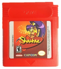 Shantae (GAME / red cartridge) Box Art