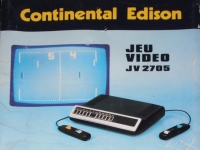 Continental Edison Jeu Video JV 2705 Box Art