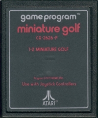 Miniature Golf Box Art