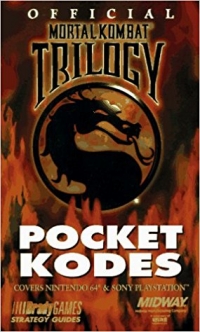 Official Mortal Kombat Trilogy Pocket Kodes Box Art