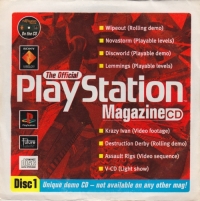 Official PlayStation Magazine CD Disc 1, The Box Art