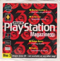 Official UK PlayStation Magazine Demo Disc 3 Box Art