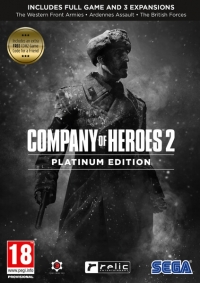 Company of Heroes 2: Platinum Edition Box Art