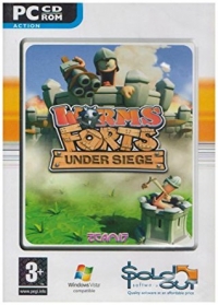 Worms Forts: Under Seige - Sold Out Software Box Art