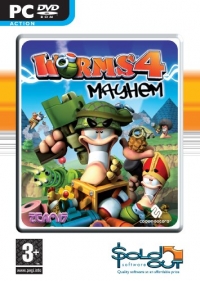 Worms 4: Mayhem - Sold Out Software Box Art