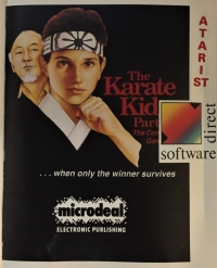 Karate Kid Part ll, The: The Computer Game - Software Direct Box Art