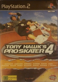 Tony Hawk's Pro Skater 4 [FI] Box Art