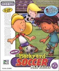 Backyard Soccer MLS Edition Box Art