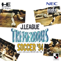 J. League Tremendous Soccer '94 Box Art