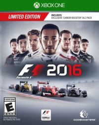 F1 2016 - Limited Edition Box Art