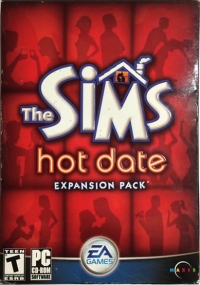 Sims, The: Hot Date (PC CD-ROM small box) Box Art