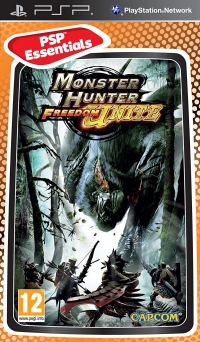 Monster Hunter: Freedom Unite - PSP Essentials Box Art