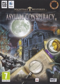 Nightfall Mysteries: Asylum Conspiracy Box Art