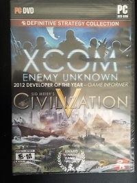 XCOM: Enemy Unknown / Sid Meier's Civilization V Box Art