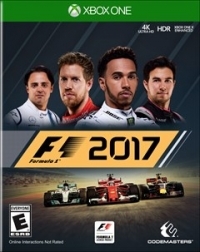 Formula 1 2017 Box Art