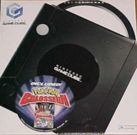 Nintendo GameCube DOL-101 (Jet Black / Pokémon Colosseum) Box Art