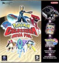 Nintendo GameCube DOL-001 - Pokémon Colosseum Mega Pak [NL] Box Art