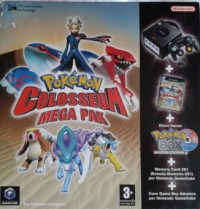 Nintendo GameCube DOL-001 - Pokémon Colosseum Mega Pak [IT] Box Art
