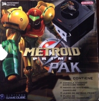 Nintendo GameCube DOL-001 - Metroid Prime Pak [ES] Box Art