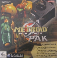 Nintendo GameCube DOL-001 - Metroid Prime Pak [AU] Box Art