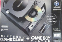 Nintendo GameCube + Game Boy Player (Black) Box Art
