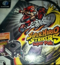 Nintendo GameCube - Super Mario Strikers Super Pak Box Art
