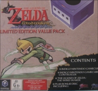 Nintendo GameCube DOL-001 - The Legend of Zelda: The Wind Waker Limited Edition Value Pack Box Art