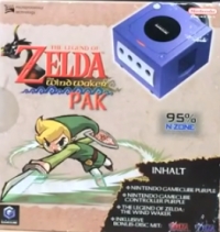 Nintendo GameCube DOL-001 - The Legend of Zelda: The Wind Waker Pak [DE] Box Art