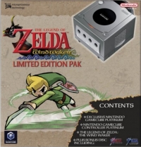 Nintendo GameCube DOL-001 - The Legend of Zelda: The Wind Waker Limited Edition Pak [UK] Box Art