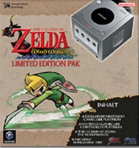 Nintendo GameCube DOL-001 - The Legend of Zelda: The Wind Waker Limited Edition Pak [DE] Box Art