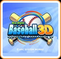 Arc Style: Baseball 3D Box Art