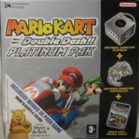 Nintendo GameCube DOL-001 - Mario Kart: Double Dash!! Platinum Pak (Winnie de Poeh Game) Box Art