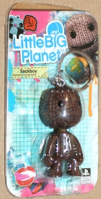 LittleBigPlanet Sackboy Figure Keyring Box Art