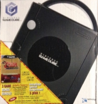Nintendo GameCube - Jet Black (3 Game Bonus Bundle!) Box Art