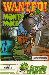 Wanted! Monty Mole Box Art