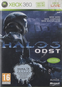Halo 3: ODST [DK][NO][FI][SE] Box Art