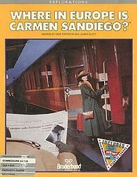 Where in Europe is Carmen Sandiego Box Art