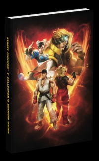 Street Fighter V Collector's Edition Guide Box Art