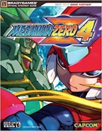Mega Man Zero 4 - Bradygames Official Strategy Guide Box Art